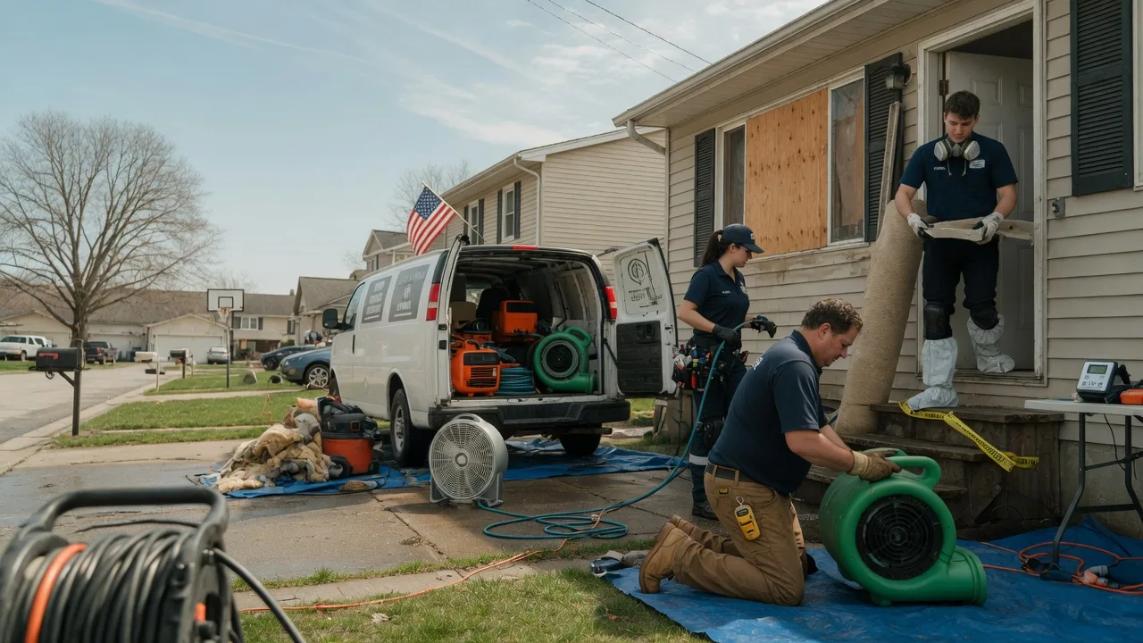 Water Damage Restoration in Augusta, KS near me